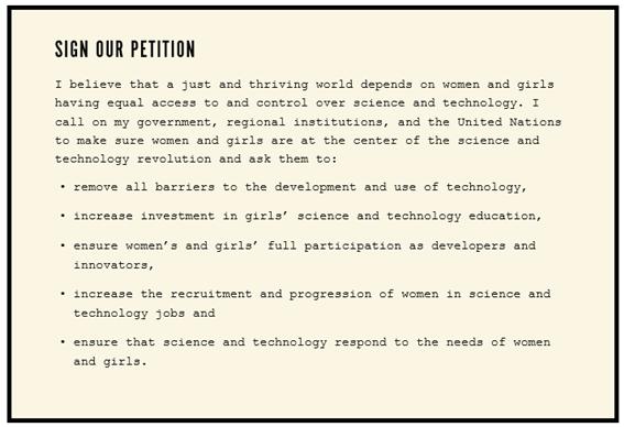Sign the petition
